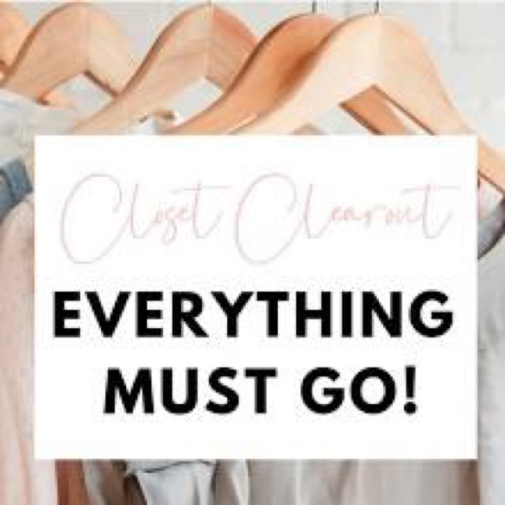EVERYTHING MUST GO BY SEPTEMBER 1ST!!